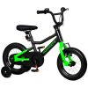 KORIMEFA Kids Bike for 2-8 Years Old, 12 14 16 Inch Coaster Brake Bicycle with Removable Training Wheels
