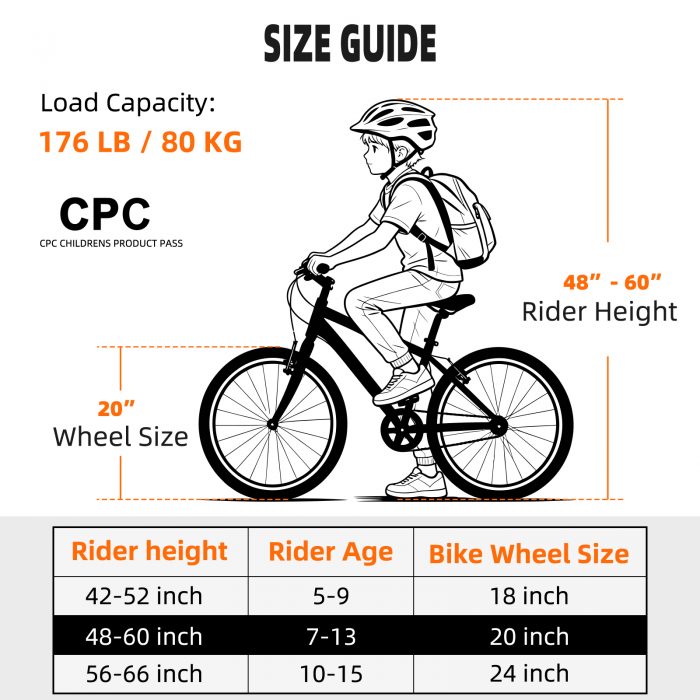KORIMEFA 18 20 inch Freestyle BMX Bike